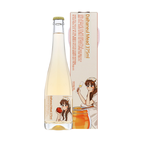 술마켓 양나인비노 달하늘꿀술애플 7도 375ml 스파클링애플꿀주