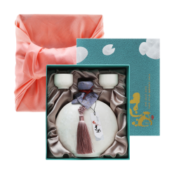 술마켓 한주양조 한주만월 결정유도자기세트 52도 700ml_옹기숙성