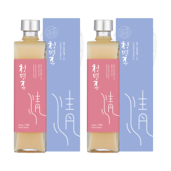 술마켓 중원당 청명주 탁주 12도 375mlx2 무형 문화재 지정