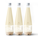 술마켓 프리미엄 지평탁주 12도 750mlx3 누룩 블렌딩 발효_온더락잔