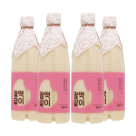 무료배송 우리도가 찰떡같이 9도 750mlx4 찹쌀막걸리