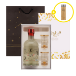 금산인삼주 금설세트 2호 15.9도 375ml 금잔x2 금가루데코LED램프, 텀블러 증정