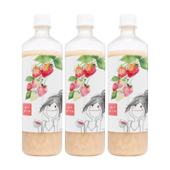 성수주조 생딸기 생막걸리 6도 750mlx3 삼양주