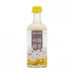 한통술 이화탁주 16도 375ml 찹쌀이화곡 삼양전내기탁주