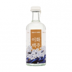 한통술 이화백주 25도 375ml 찹쌀이화곡 상압연속직화증류주