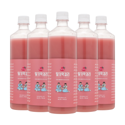 청산녹수 딸기막걸리 6도 750mlx5