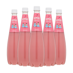 청산녹수 딸기막걸리 6도 750mlx5