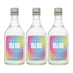 안동소주 일품 제로슈거 25도 350mlx3병