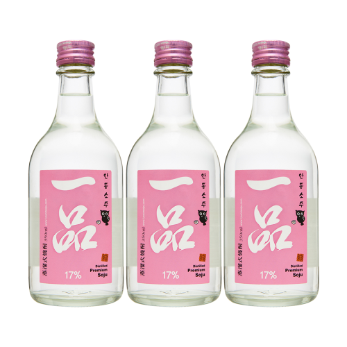 안동소주 일품 17도 350mlx3 증류주