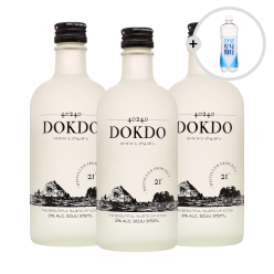 40240 독도소주 21도 375mlx3 해양심층수 토닉증정