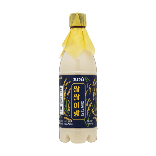 주로 쌀쌀이랑 생막걸리 9도 750ml