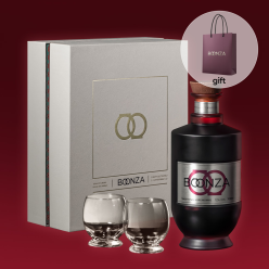 [최자의 복분자] 분자 더 빈티지 기프트세트 12도 700ml 전용잔2 프리미엄 복분자주