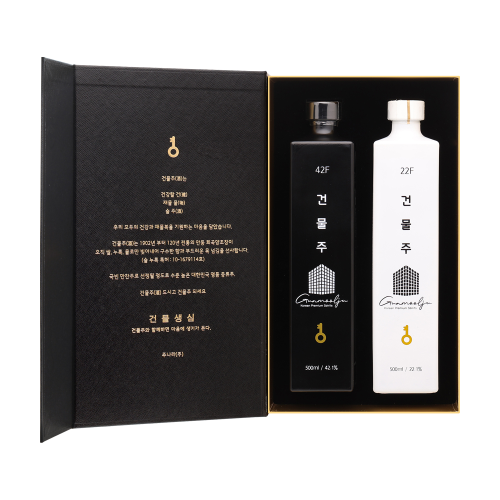 건물주 세트 500mlx2 22F, 42F 2년 숙성증류주