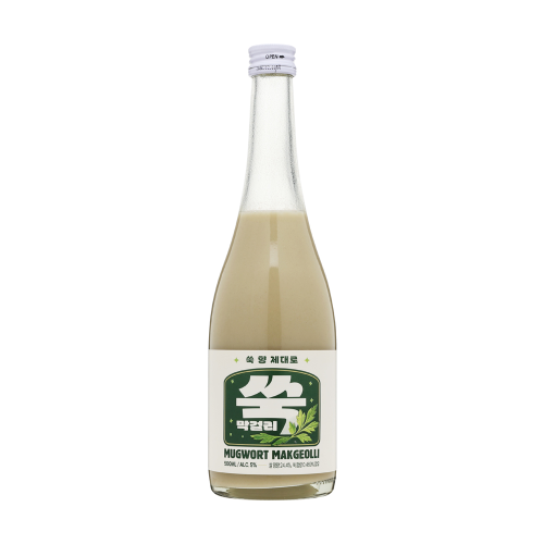 술샘 쑥 막걸리 5도 500ml 영월 쑥