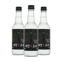 착한농부 예천소주 16도 360mlx3 쌀소주