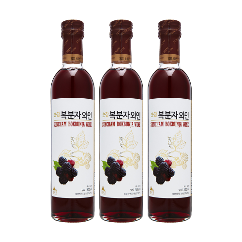 참주가 순참복분자와인 11도 300ml x3