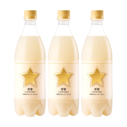 배상면주가 나의 첫 막걸리 원별 4.5도 750mlx3