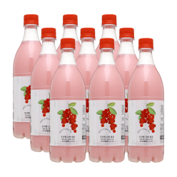 백주도가 오미자생막걸리 6도 750mlx9 예천산오미자