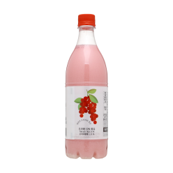 백주도가 오미자생막걸리 6도 750ml 예천산오미자