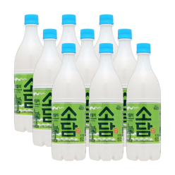 무료배송 백주도가 소담 생막걸리 6도 750mlx9 우유처럼하얀막걸리