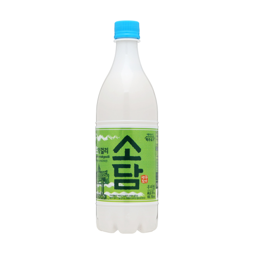 백주도가 소담 생막걸리 6도 750ml 우유처럼하얀막걸리