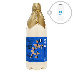 해창주조 해창15도 찹쌀생막걸리 900ml 쇼핑백 증정