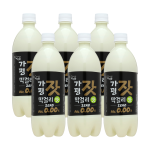 우리술 가평잣막걸리맛 제로 0.00% 750mlx6 무알콜릭 가평잣막걸리맛 무료배송
