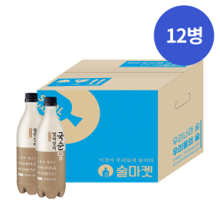 국순당 우리쌀 막걸리 5.8도 750mlx12 3번발효 무아스파탐