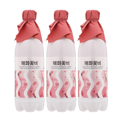 순성왕매실 매화꽃비막걸리 6.5도 750mlx3 왕매실막걸리