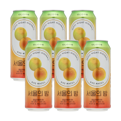 더한 서울의밤 매실하이볼 4도 500mlx6 매실주원액 무료배송