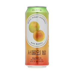 더한 서울의밤 매실하이볼 4도 500ml 매실증류주하이볼