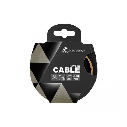 시클로베이션 골드 폴리머 로드 브레이크 이너 케이블 (1개) Ciclovation Gold Polymer Road Brake Inner Cable