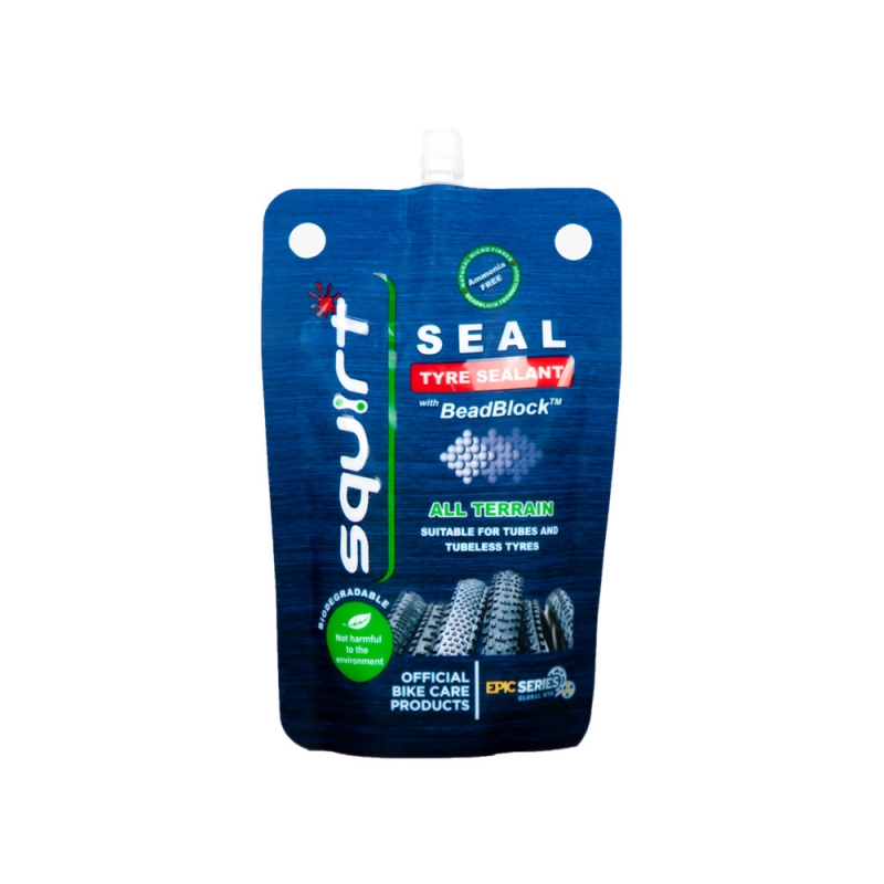 스쿼트 실 타이어 실런트 120 파우치 Squirt SEAL TYRE SEALANT 120ml