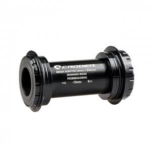 크로더 BB30A 튜브-락 바텀브라켓 73mm | 24mm 스핀들 | 스틸 & 세라믹 베어링