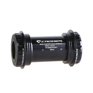 크로더 BB30 튜브-락 바텀브라켓 68mm | 24mm 스핀들 | 스틸 & 세라믹 베어링