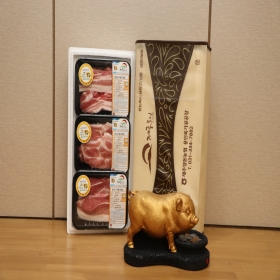 [설선물세트] 제주도니 3호 (삼겹1Kg+목살1Kg+앞다리1Kg)