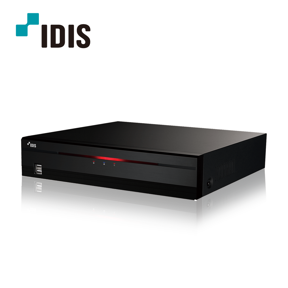 아이디스 HD-TVI 5MP 4채널 녹화기 HR-2504 (2TB장착)