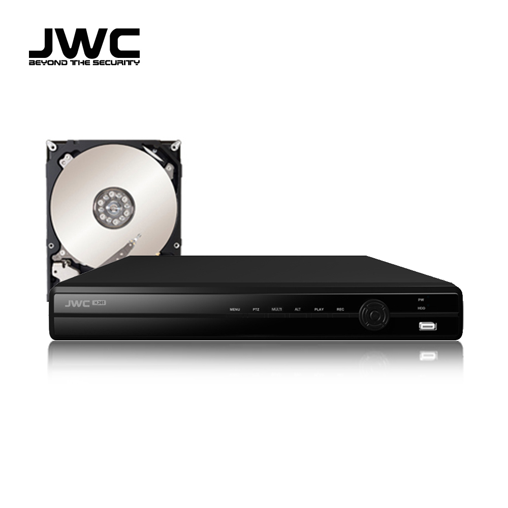 ALL-HD 500만화소 4채널 녹화기 JDO-4008B (2TB 장착)