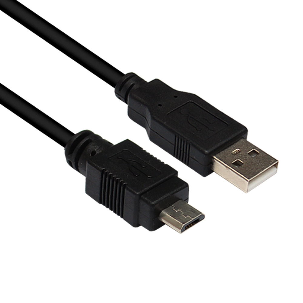 넥시 USB 2.0 (AM-MICRO5P) 스마트폰 충전케이블 0.3M (NX15)