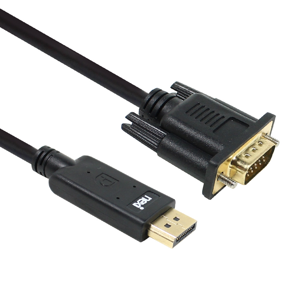 넥시 Displayport to VGA 케이블 1.8M (NX214-1)