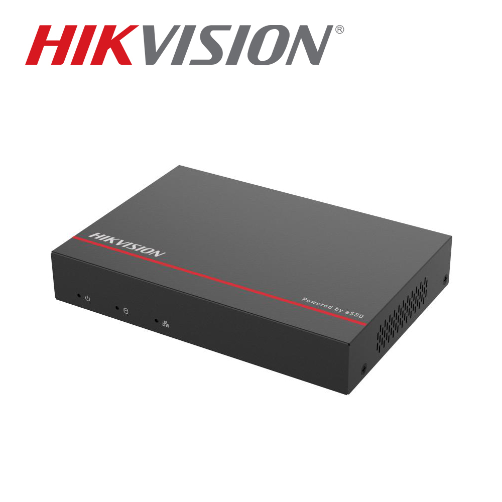 하이크비전 IP 4MP POE 4채널 녹화기 DS-E04NI-Q1/4P (SSD 1TB 장착)