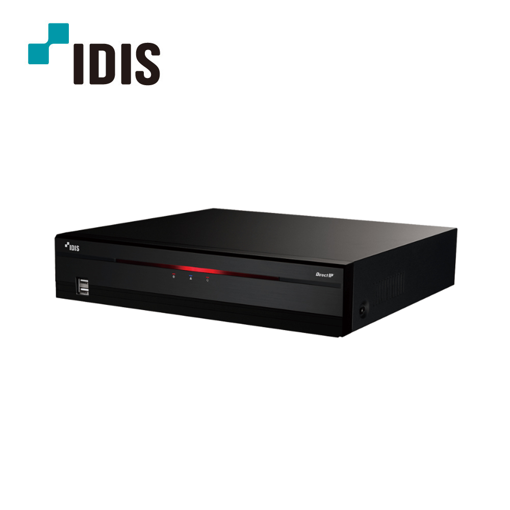 아이디스 IP 8MP 8채널 NVR POE 녹화기 DR-C0825P-A (2TB장착)