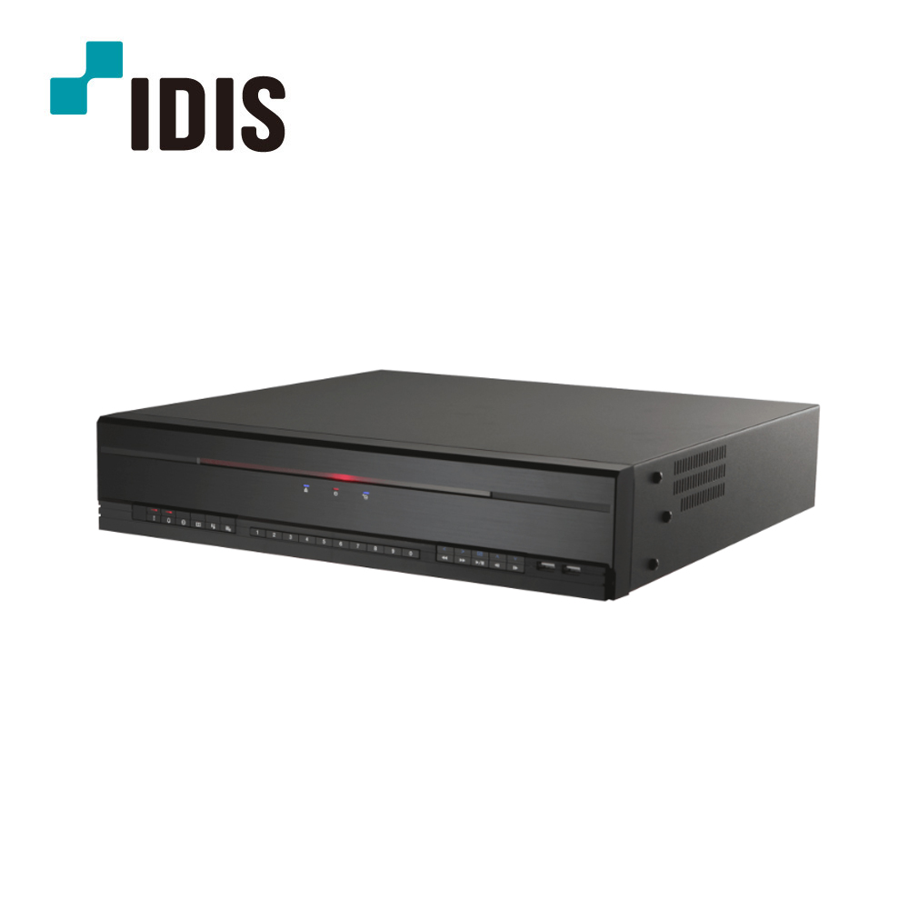 아이디스 IP 8MP 16채널 NVR POE 녹화기 DR-C1665P-A (4TB장착)