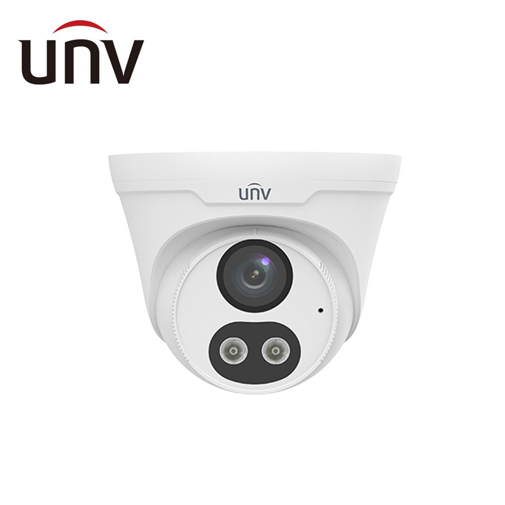 유니뷰 IP 2MP 컬러헌터 풀컬러 카메라 2.8mm IPC-T1202-ADKC-DL