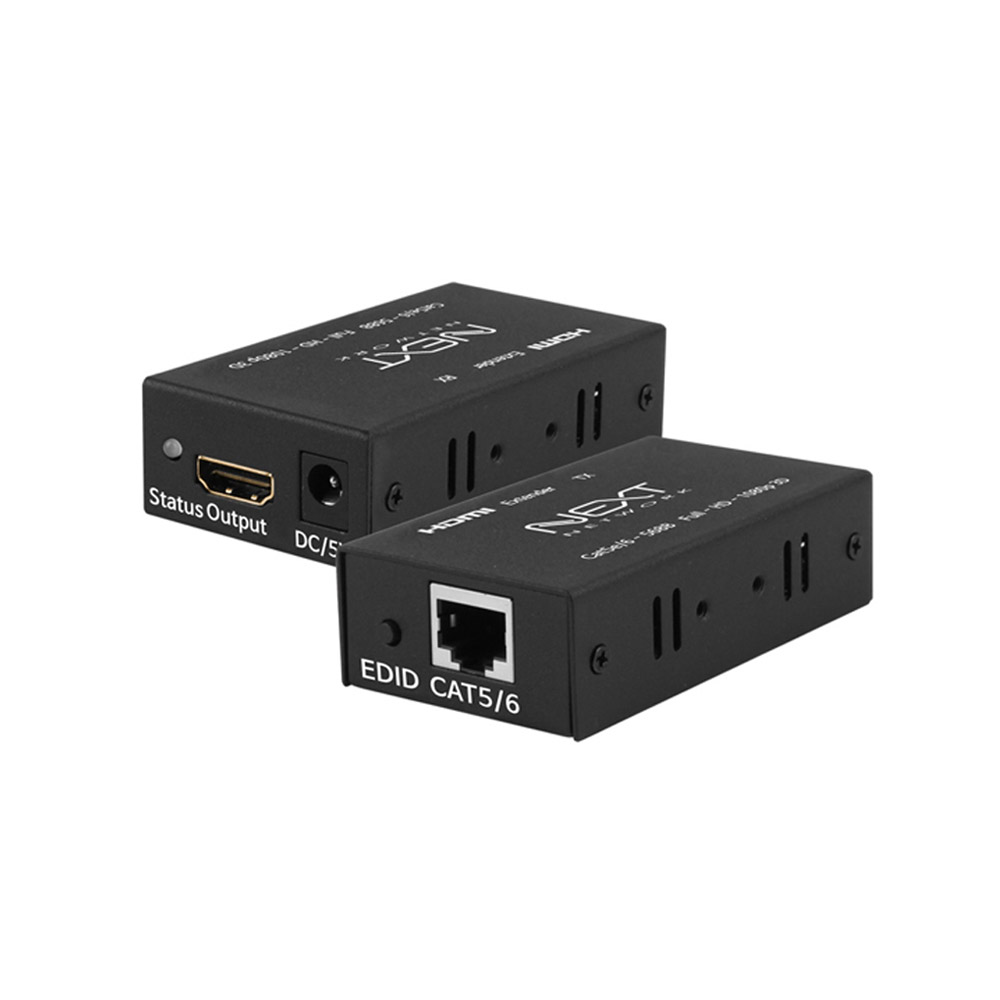이지넷 CCTV 부자재 HDMI 거리연장기 익스텐더 60M  NEXT-50HDC
