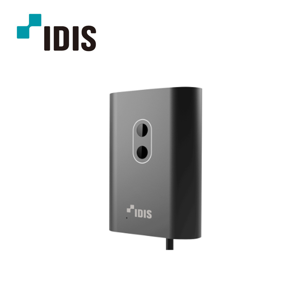 아이디스 IP 1.2MP 실내용 실시간 듀얼 열화상 카메라 4800픽셀 DC-TH2011