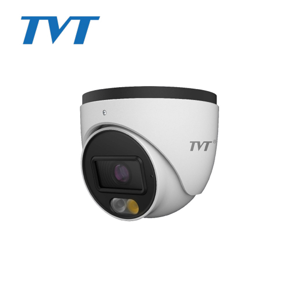 TVT IP 4MP 네트워크 칼라뷰 돔 카메라 2.8mm TD-9544S4-C(D/PE/AW2)