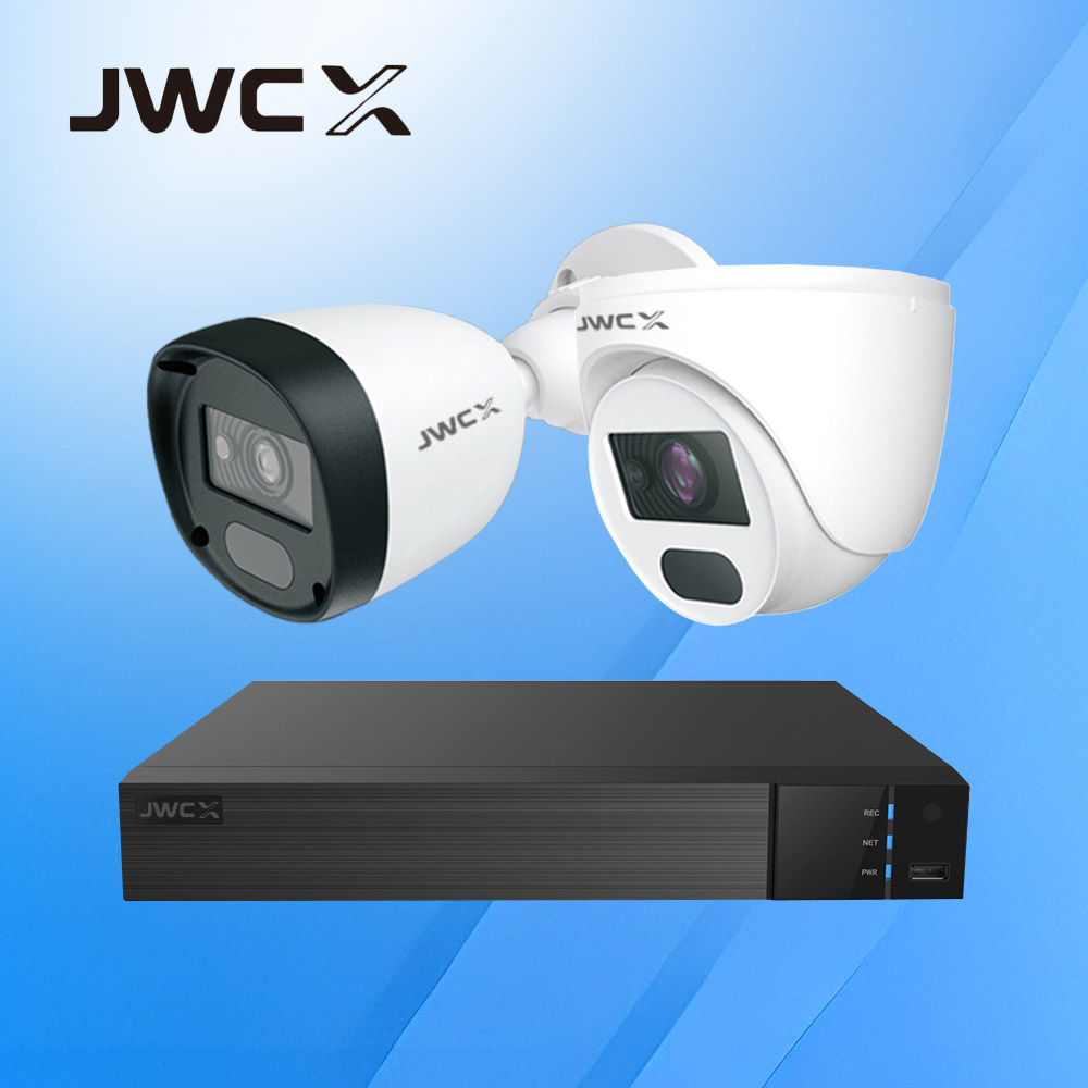 JWC X시리즈 ALL-HD 200만화소 CCTV 자가설치 패키지(실내용,실외용)
