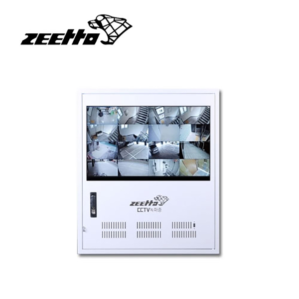 ZEETTO 지토함 CCTV 24인치 모니터 함체 (W620xH720xD30) 로고 LED 점등 ZRB-2400L_착불발송