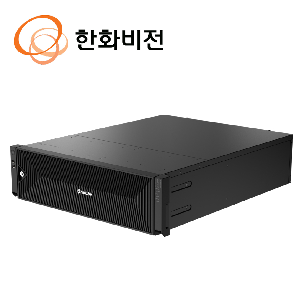 한화비전 IP 32MP 32채널 NVR 녹화기 XRN-3220B4 (30TB 장착)
